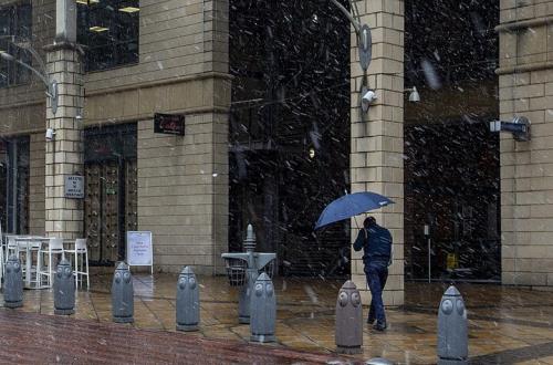 بارش کم سابقه برف در آفریقای جنوبی