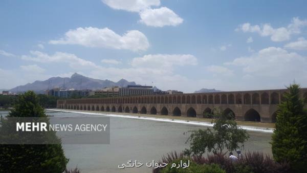 هوای اصفهان برای دومین روز پی در پی پاک است