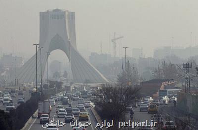 وارونگی هوا، آلودگی را در تهران ساكن كرد