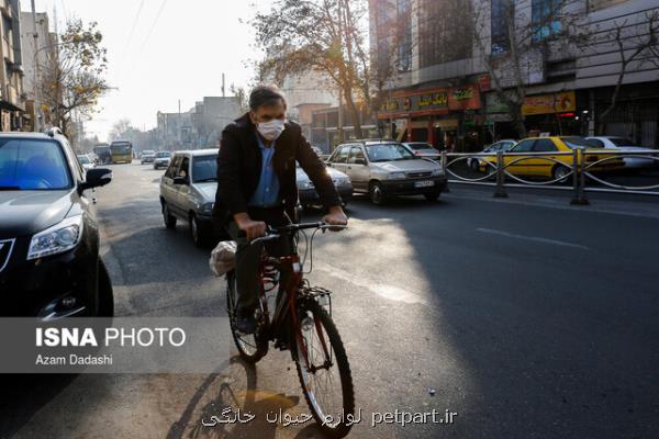 تداوم هوای ناسالم برای گروه های حساس در تهران