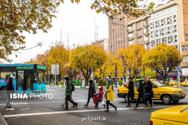 کاهش ۴ تا ۷ درجه ای دمای تهران و بارش برف و باران در ارتفاعات استان از دو روز آینده