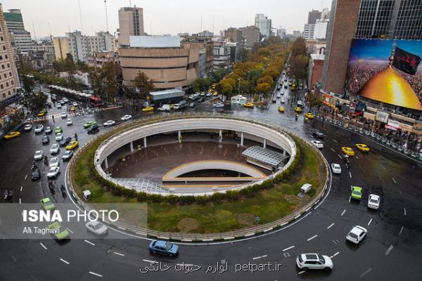 کاهش دما در تهران