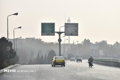 شاخص هوای اصفهان در 6 ایستگاه قرمز است
