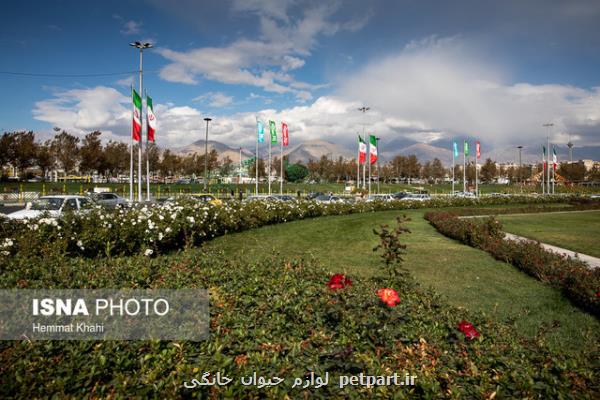 وضعیت آب وهوایی تهران در روز طبیعت