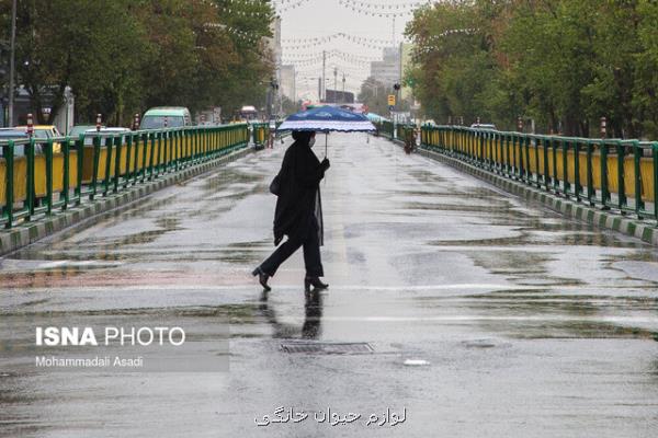 نفوذ سامانه بارشی جدید به کشور