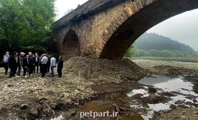 تشکیل پرونده قضایی برای مسببان تخریب پل سیاهرود