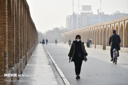 هوای آلوده اصفهان