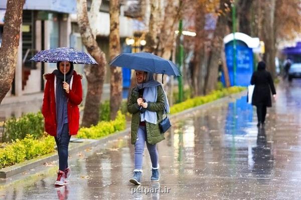 اصفهان بارانی می شود، کاهش ۸ درجه ای دما