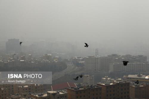 ادامه آلودگی هوای تهران