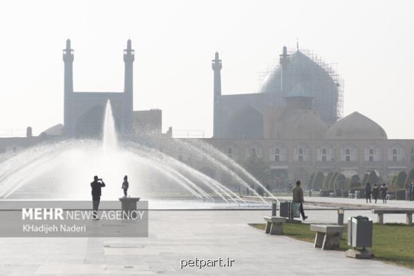 اصفهان دی ماه امسال آلوده ترین روزها را سپری کرد