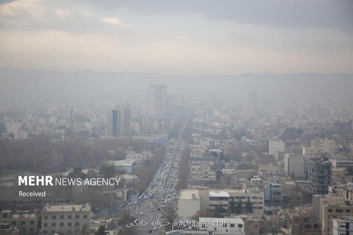 هوای اصفهان غبارآلود می شود