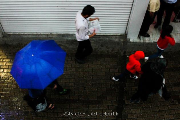 رگبار پراکنده در بعضی نقاط کشور