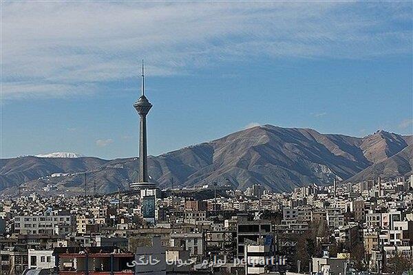 هوای تهران در وضعیت قابل قبول