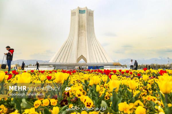 افزایش نسبی دمای تهران طی هفته جاری