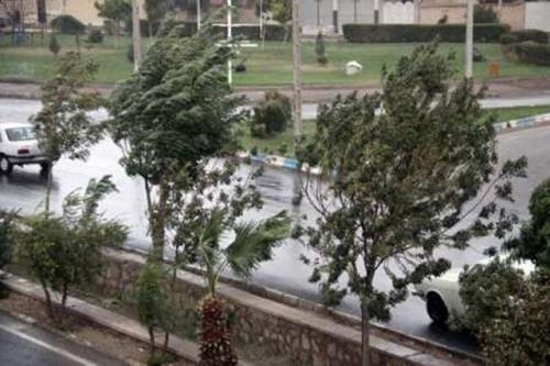 پیشبینی وزش باد و رگبار باران طی فردا در تهران
