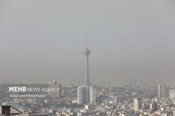 هوای تهران در مرز آلودگی است
