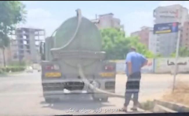 رهاسازی فاضلاب در کانال های شهری بابل