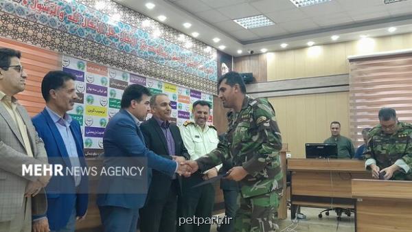 جنگلبانان منتخب اصفهان مورد تجلیل قرار گرفتند