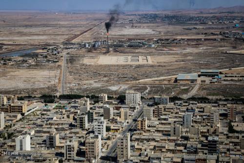 هشدار آلودگی هوا در خوزستان کارون در وضعیت بنفش