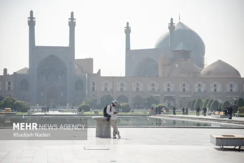 وضعیت هوای اصفهان و 4 شهر مجاور قرمز است