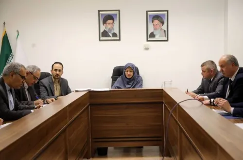 دیدار وزیر صنایع بلاروس با معاون سازمان حفاظت محیط زیست