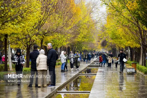 باران غبارآلودگی را از چهره اصفهان شست بازگشت طراوت به آسمان شهر