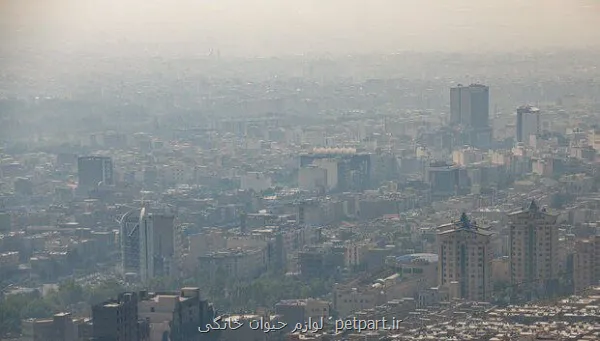 شاخص آلودگی هوای شهرها امروز ۵ آذر
