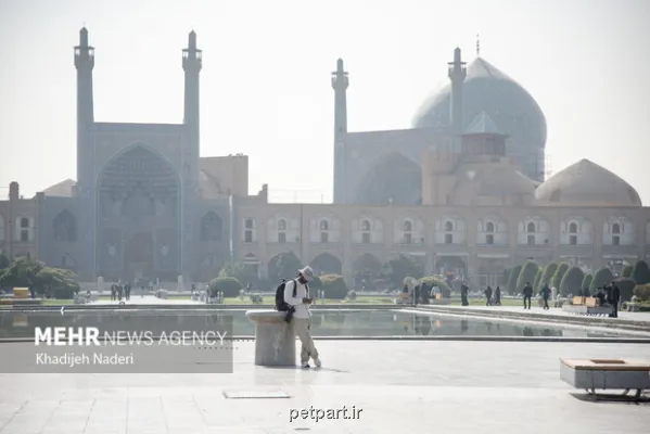 وضعیت هوای اصفهان و 4 شهر مجاور قرمز است