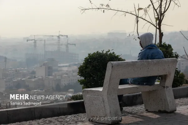 هوای تهران در وضعیت نارنجی و آلوده است