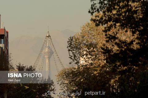 هوای پایتخت در آستانه شرایط ناسالم برای همه گروه ها