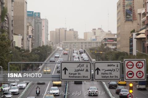 افزایش غلظت برخی آلاینده ها در تهران