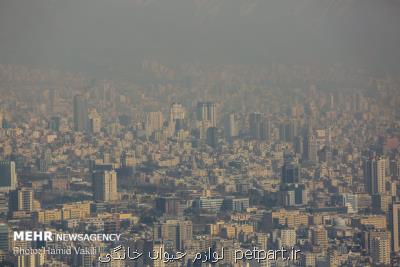 هوای تهران در وضعیت قرمز، شاخص بالای ۲۰۰ در دو ایستگاه