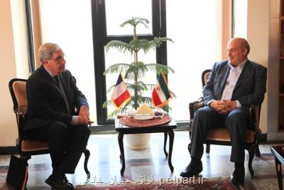 دیدار سفیر فرانسه در ایران با رئیس سازمان محیط زیست