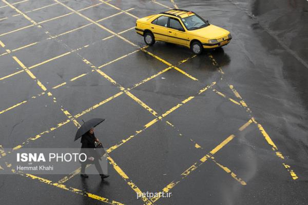 بارش پراكنده باران در بعضی نقاط كشور