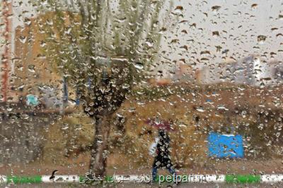آخر هفته بارانی در شمال، گرد و خاك در خوزستان