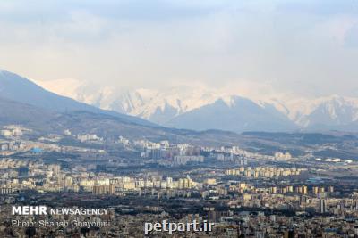 افزایش نسبی دما در شرق و شمال شرق كشور از پنج شنبه