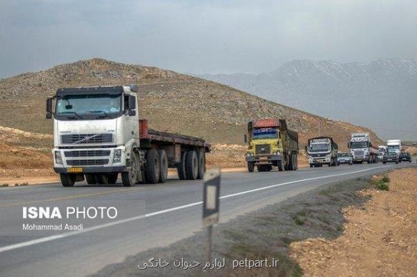 ورود كامیون به تهران ممنوعست