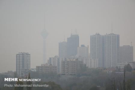 هوای تهران در آستانه آلودگی