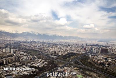 هوای تهران در بیستمین روز از فصل زمستان سالم می باشد