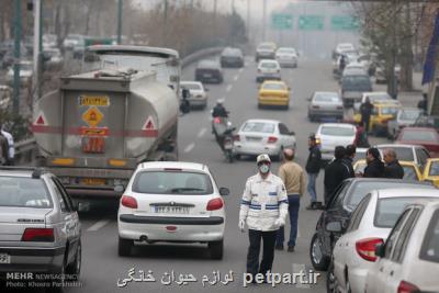 هوای تهران همچنان ناسالم می باشد