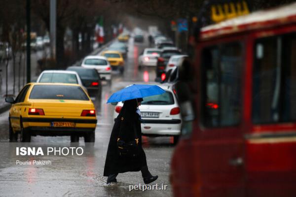 اخطاریه سازمان هواشناسی درباره بارش های شدید باران