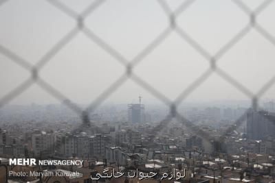 هوای تهران باز هم در مرز آلودگی قرار دارد