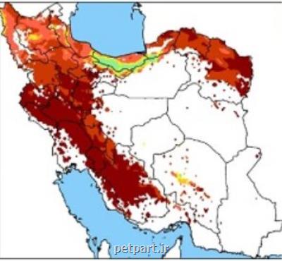 تهیه نقشه های پیشبینی وقوع آتش سوزی در جنگل ها