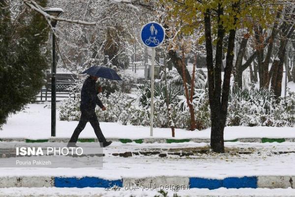 هشدار نارنجی هواشناسی نسبت به بارش شدید برف و باران در ۷ استان